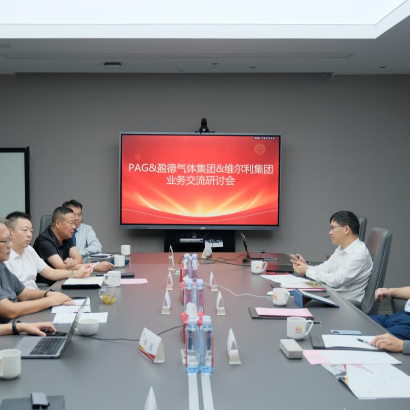 PAG、盈德气体集团与ag尊龙链接环保集团座谈